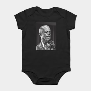 Caricature Sil Baby Bodysuit